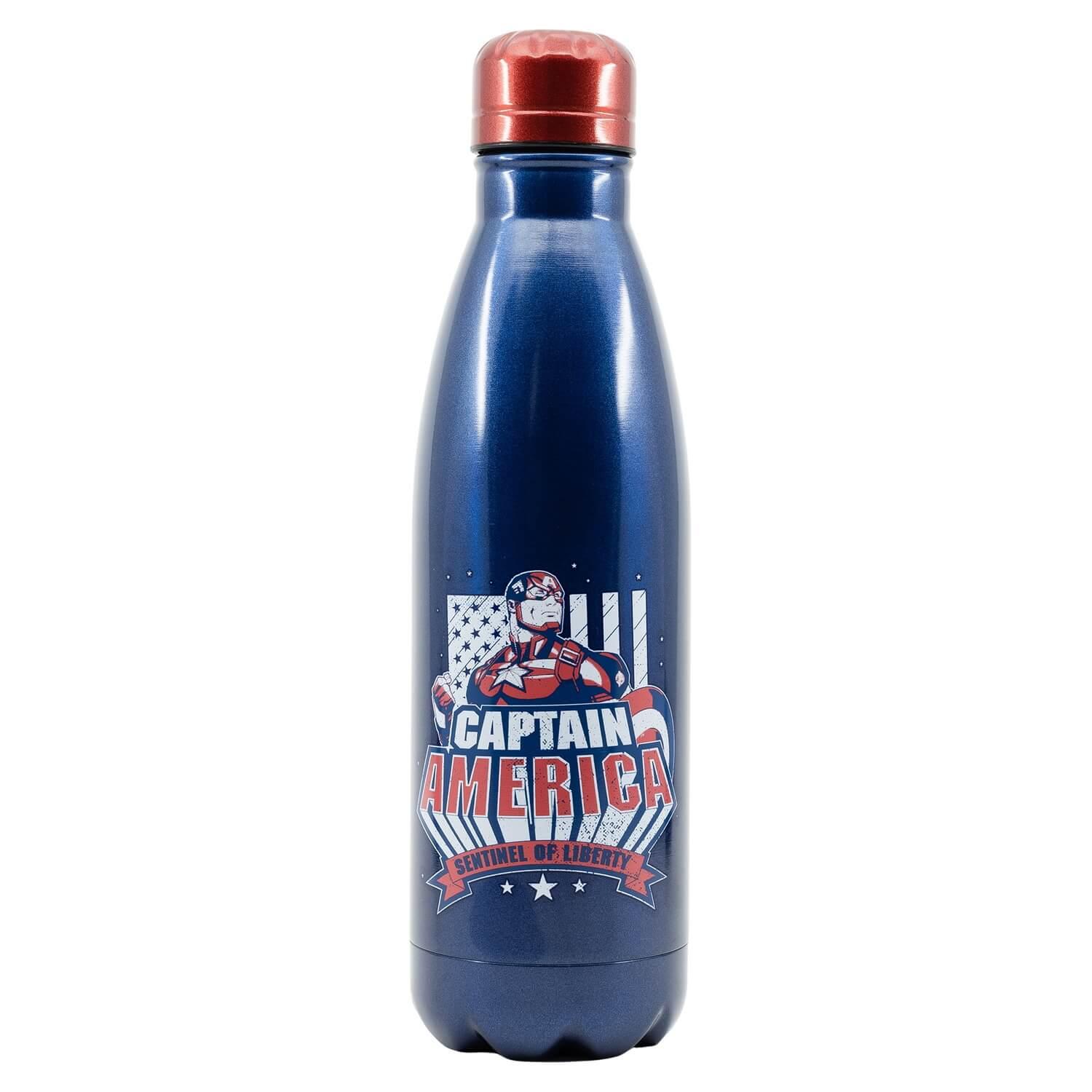 Captain America Flaska Rostfritt Stål 750ml Marvel