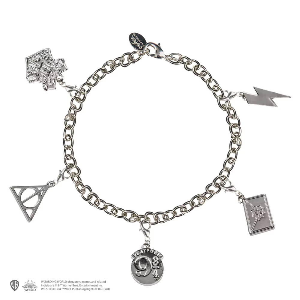 Armband med 5 Berlocker Harry Potter