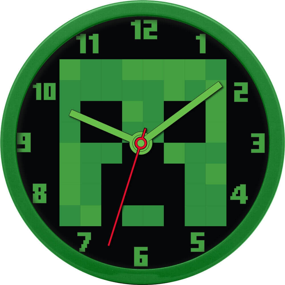 Klocka / Väggur Creeper Minecraft