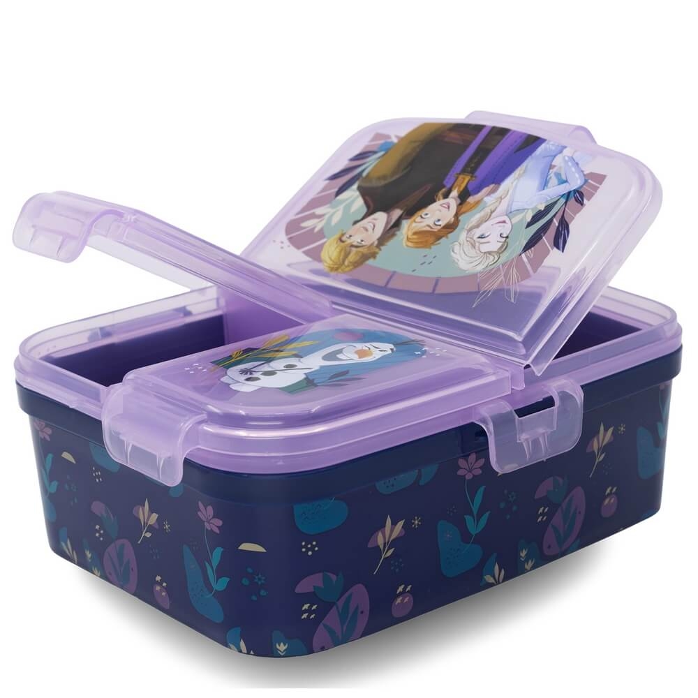 Frost / Frozen Matlåda med 4 Fack XL Disney