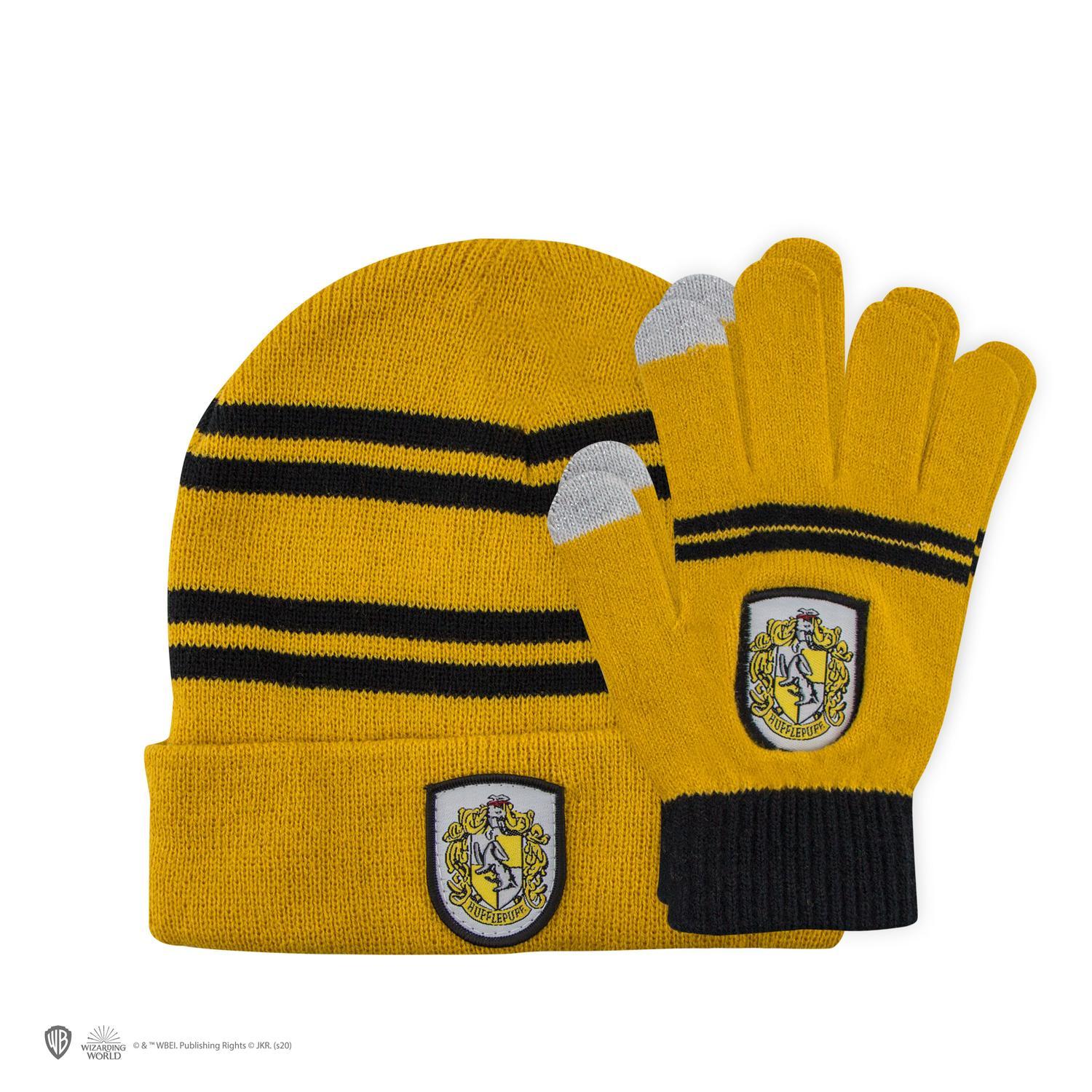 Hufflepuff Mössa och Vantar (Barn) Harry Potter