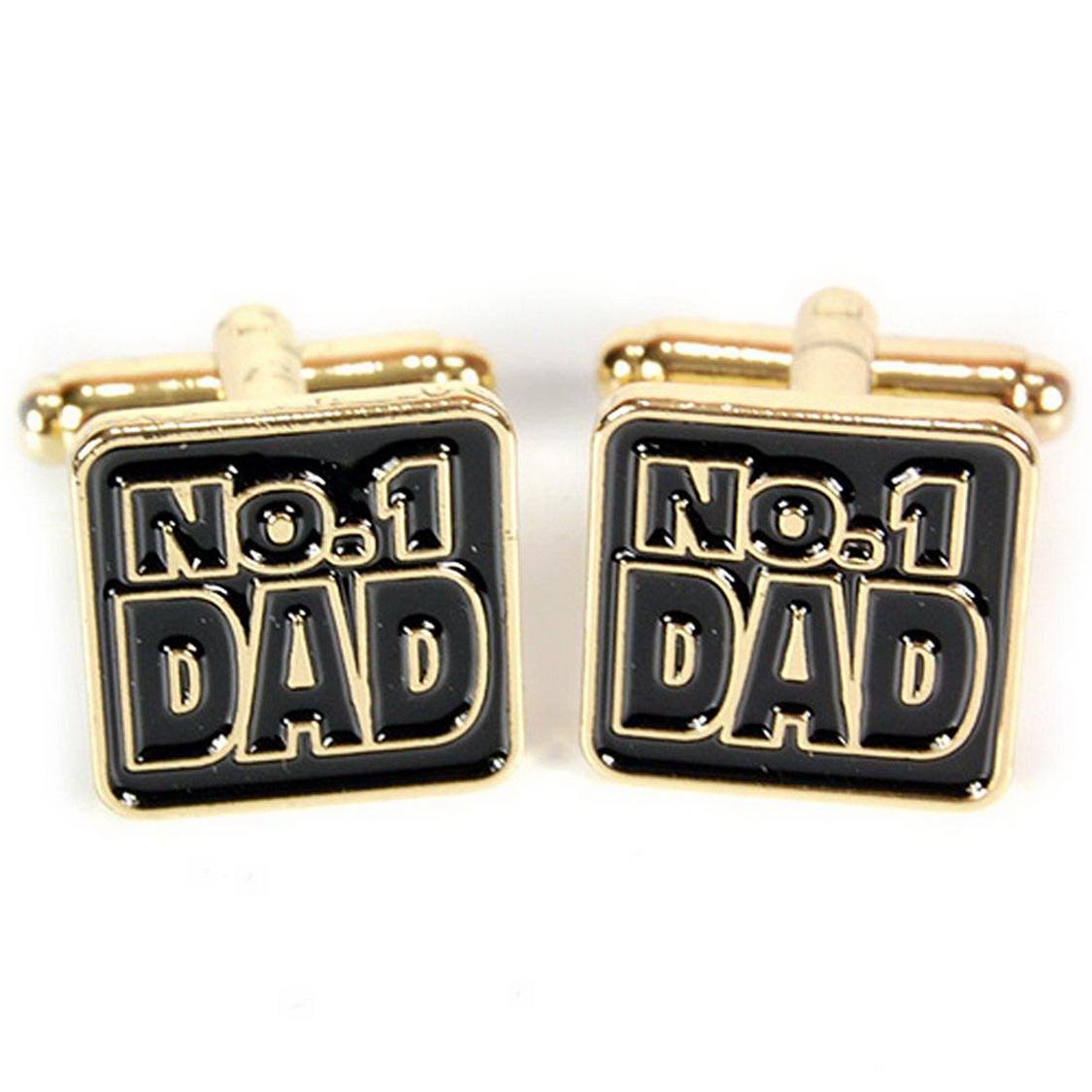Manschettknappar 2-pack - No. 1 Dad