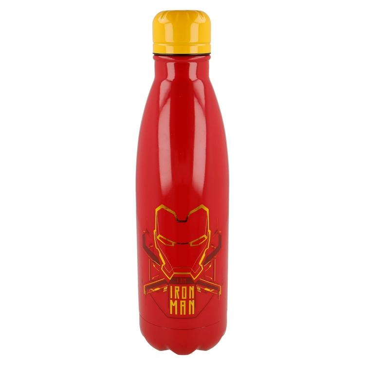 Iron Man Röd Stålflaska 780ml Marvel