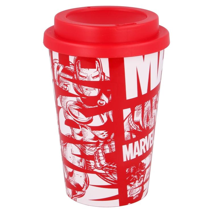 Avengers Röd och Vit Mugg 390ml Marvel