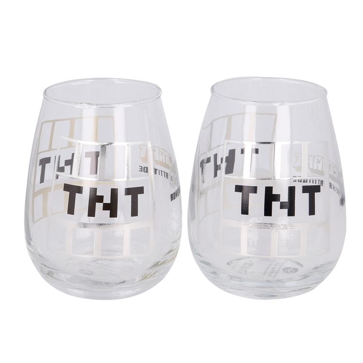 TNT 2-pack Dricksglas 510ml Minecraft