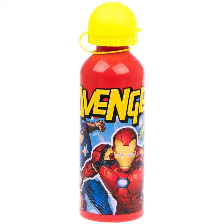 Avengers Rödgul Aluminiumflaska 500ml Marvel