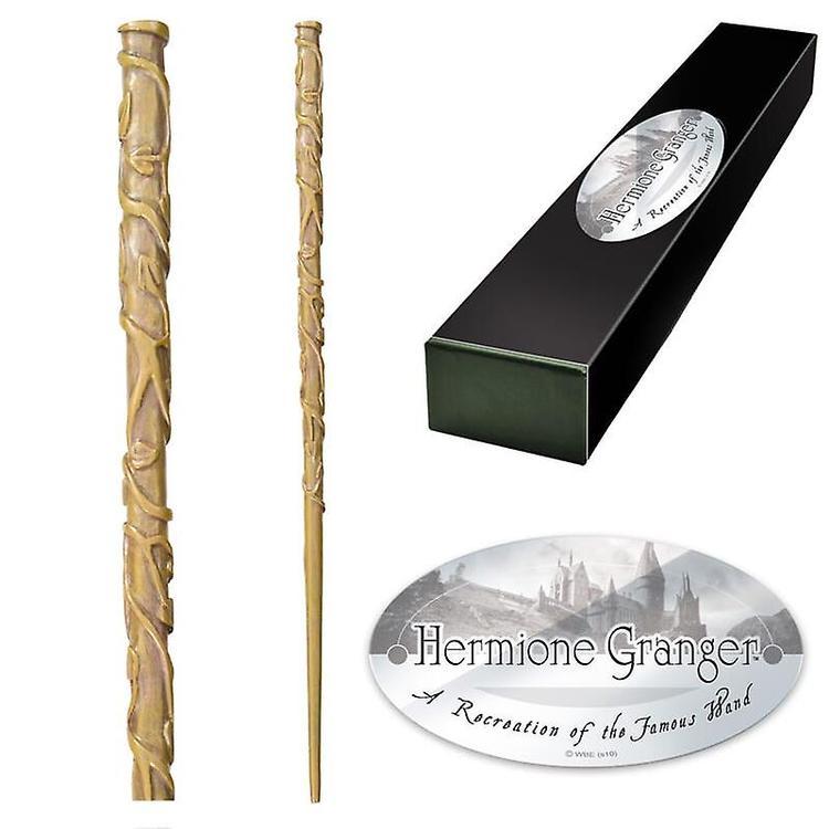 Hermione Granger Trollstav Handmålad Replika