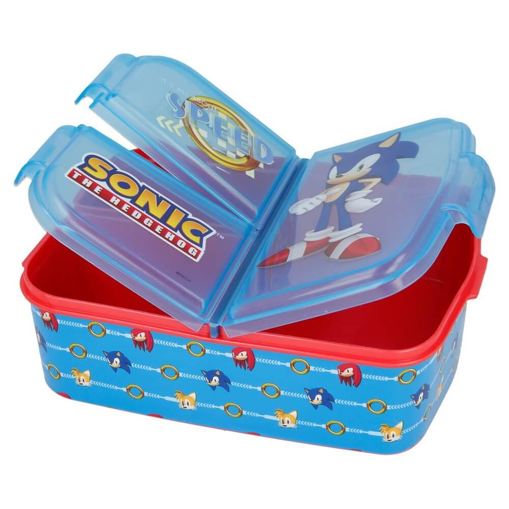 Matlåda med 3 Fack Sonic The Hedgehog