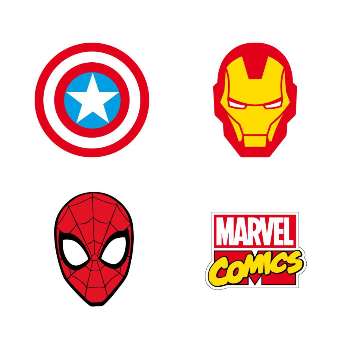 Suddgummi 4st Marvel