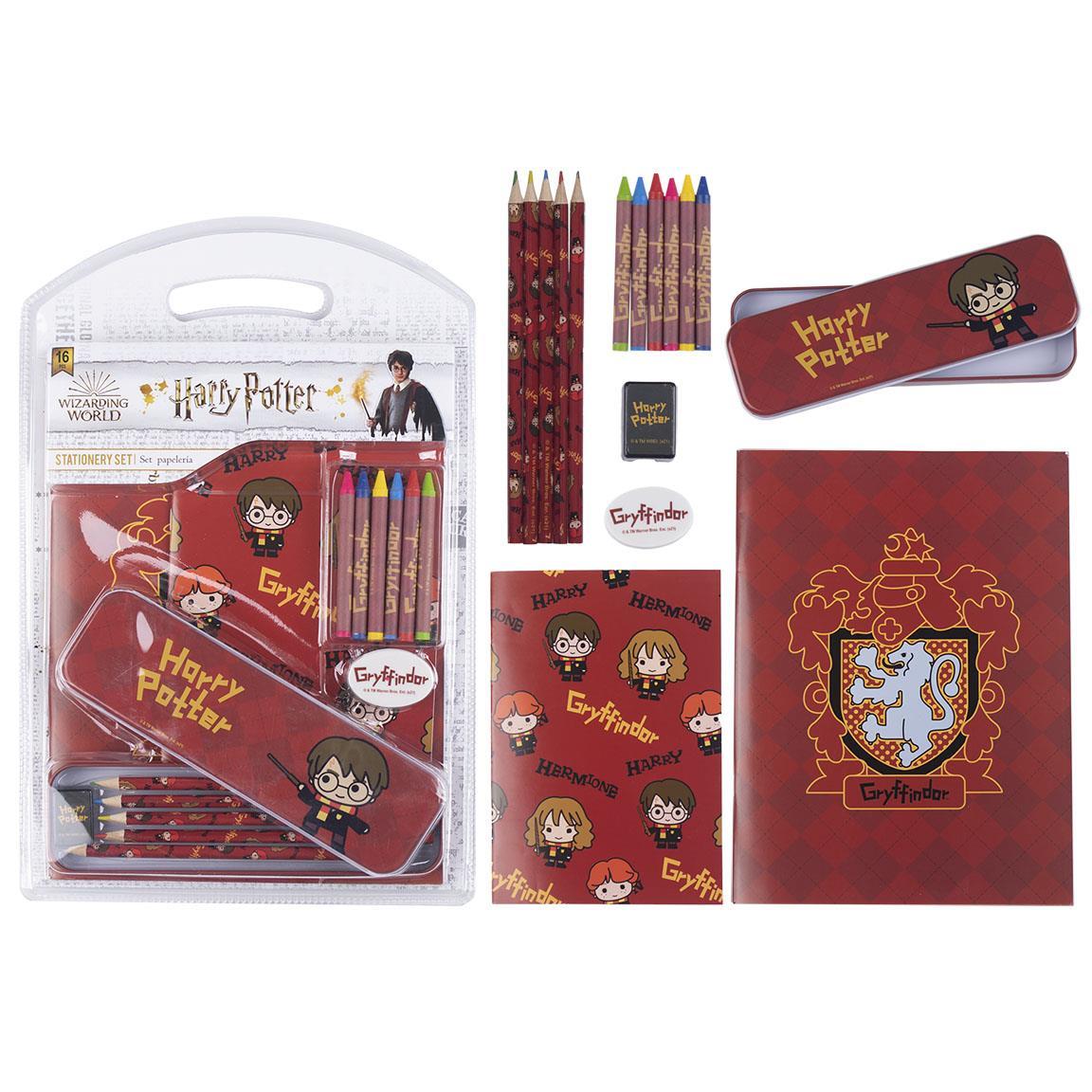 Gryffindor Block- och Pennset Harry Potter