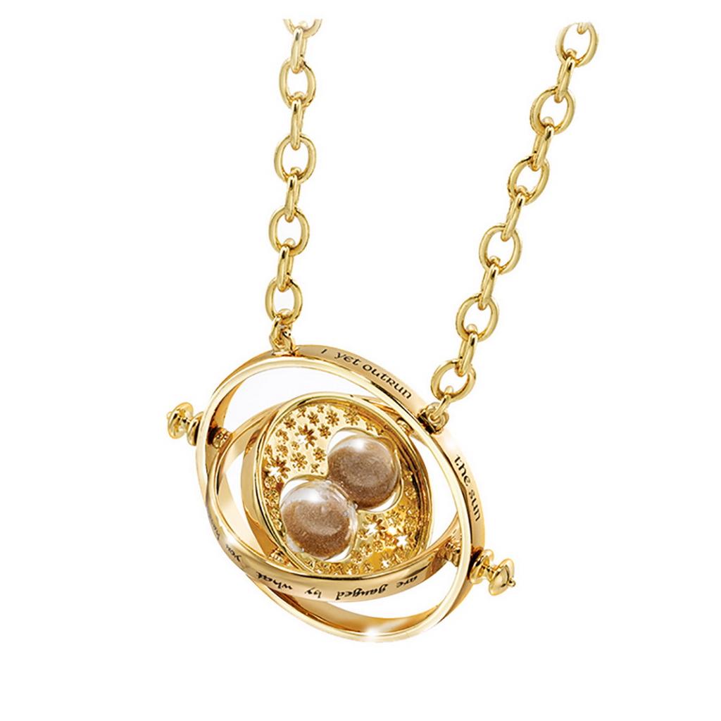 Tidvändare (Time Turner) Smycke/Halsband (24k Guldpläterad) Harry Potter
