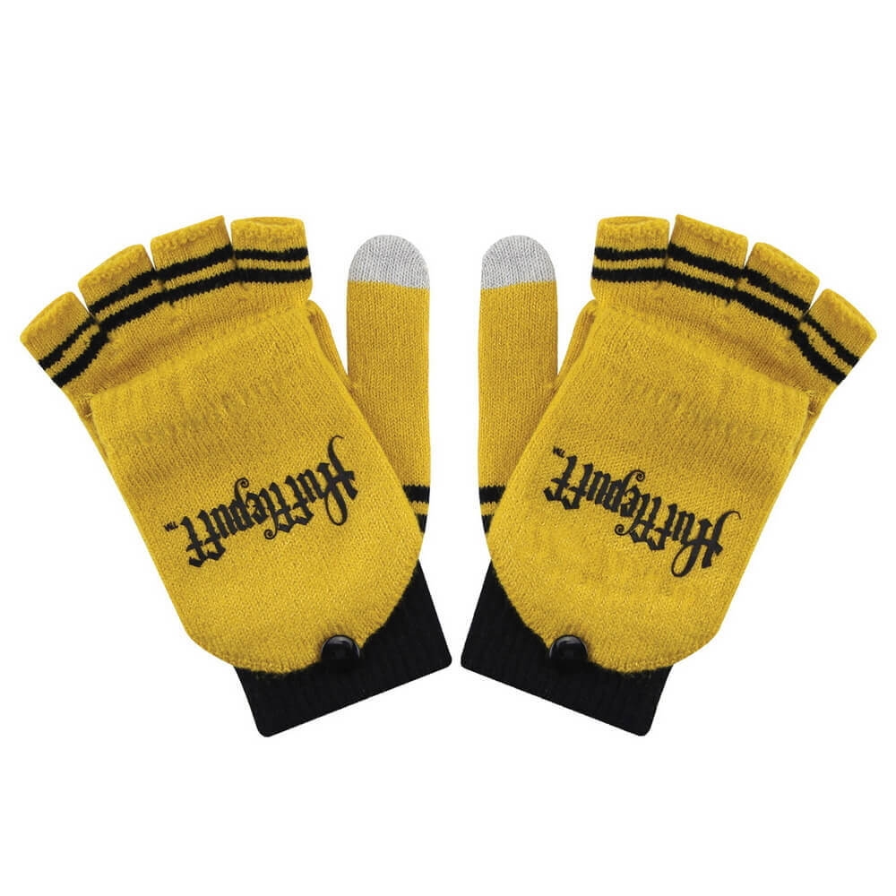 Hufflepuff 2-i-1 Fingerlösa Vantar Harry Potter