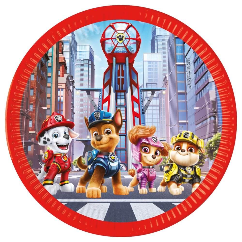 Papperstallrik 23cm (8st) Paw Patrol