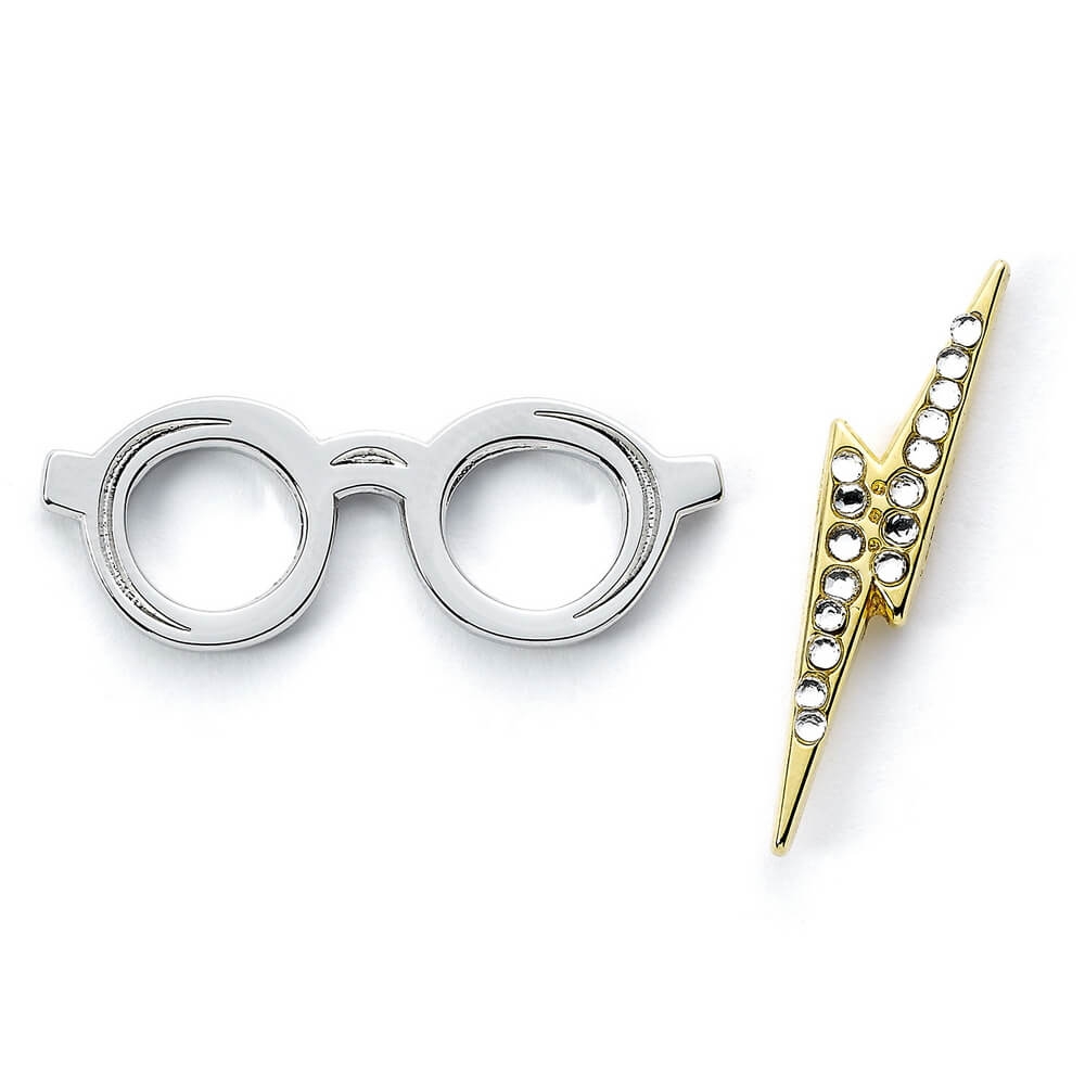 Glasögon / Blixt Broscher (2st) Harry Potter