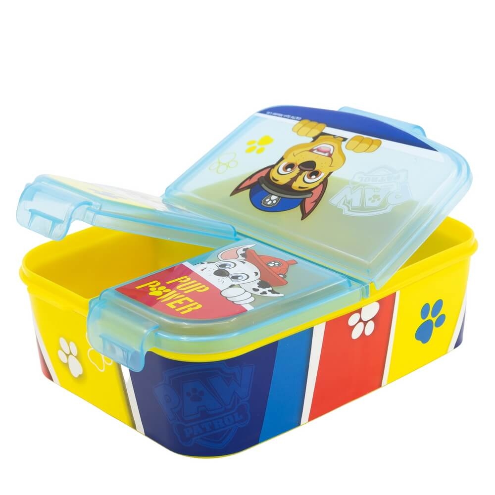 Chase, Marshall & Rubble Matlåda med 4 Fack XL Paw Patrol