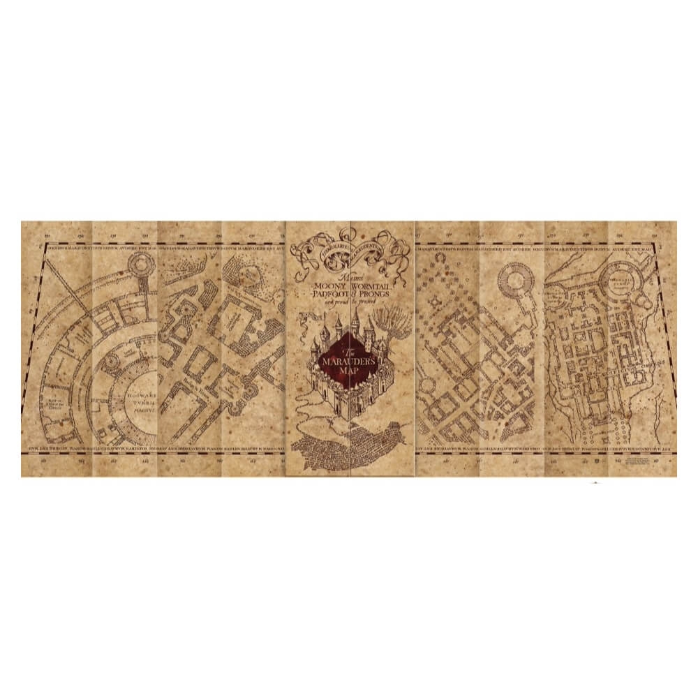 Marauder's Map Pussel 1000 Bitar Harry Potter - Fyndvara