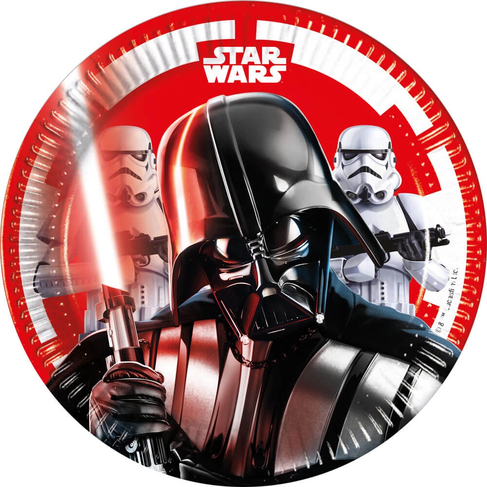 Papperstallrik 20cm (8st) Star Wars
