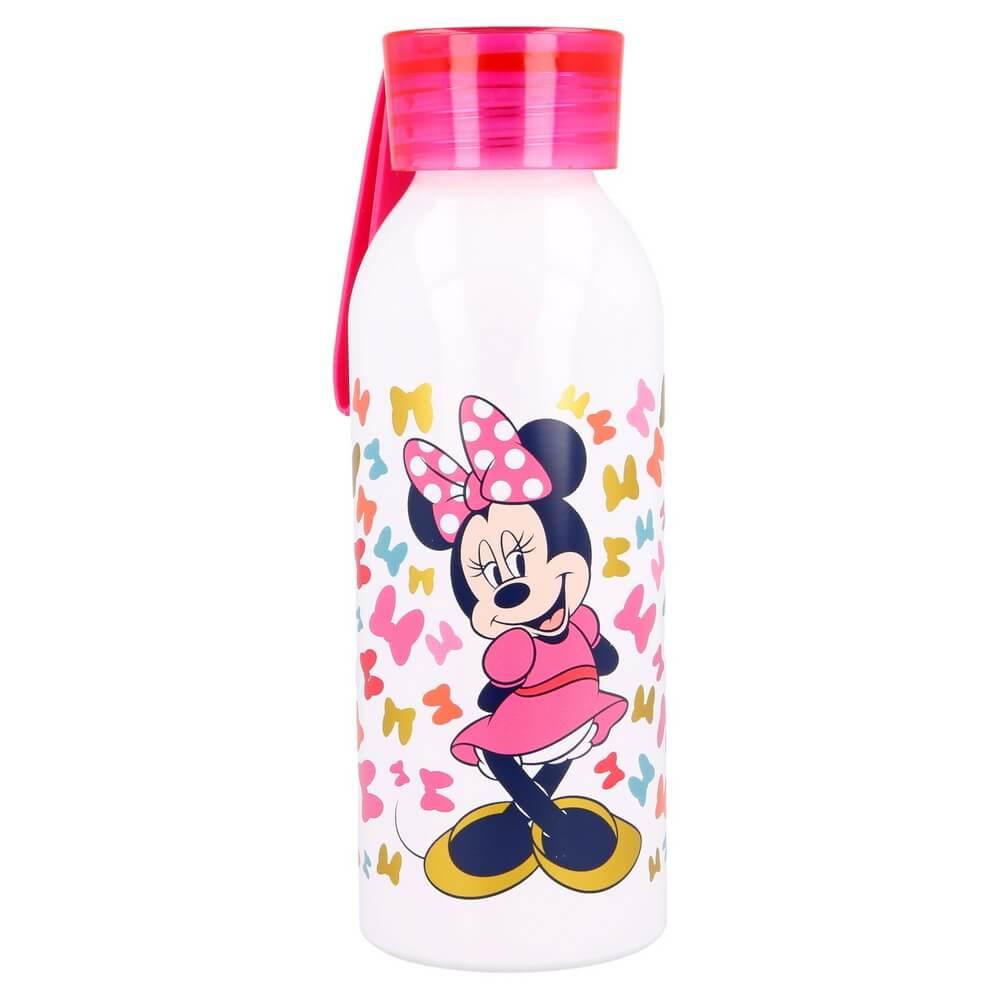 Mimmi Pigg Vit Aluminiumflaska med Handtag 510ml Disney