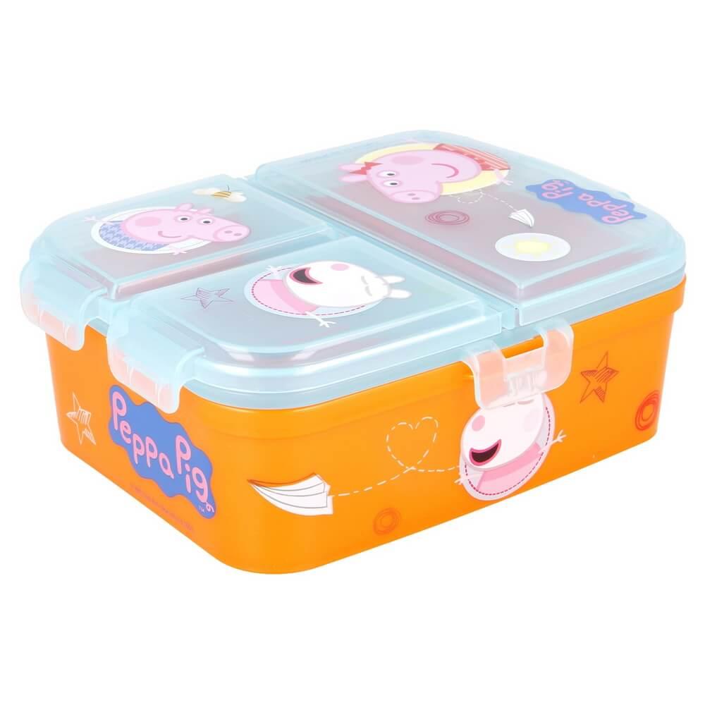 Matlåda med 4 Fack XL Peppa Pig
