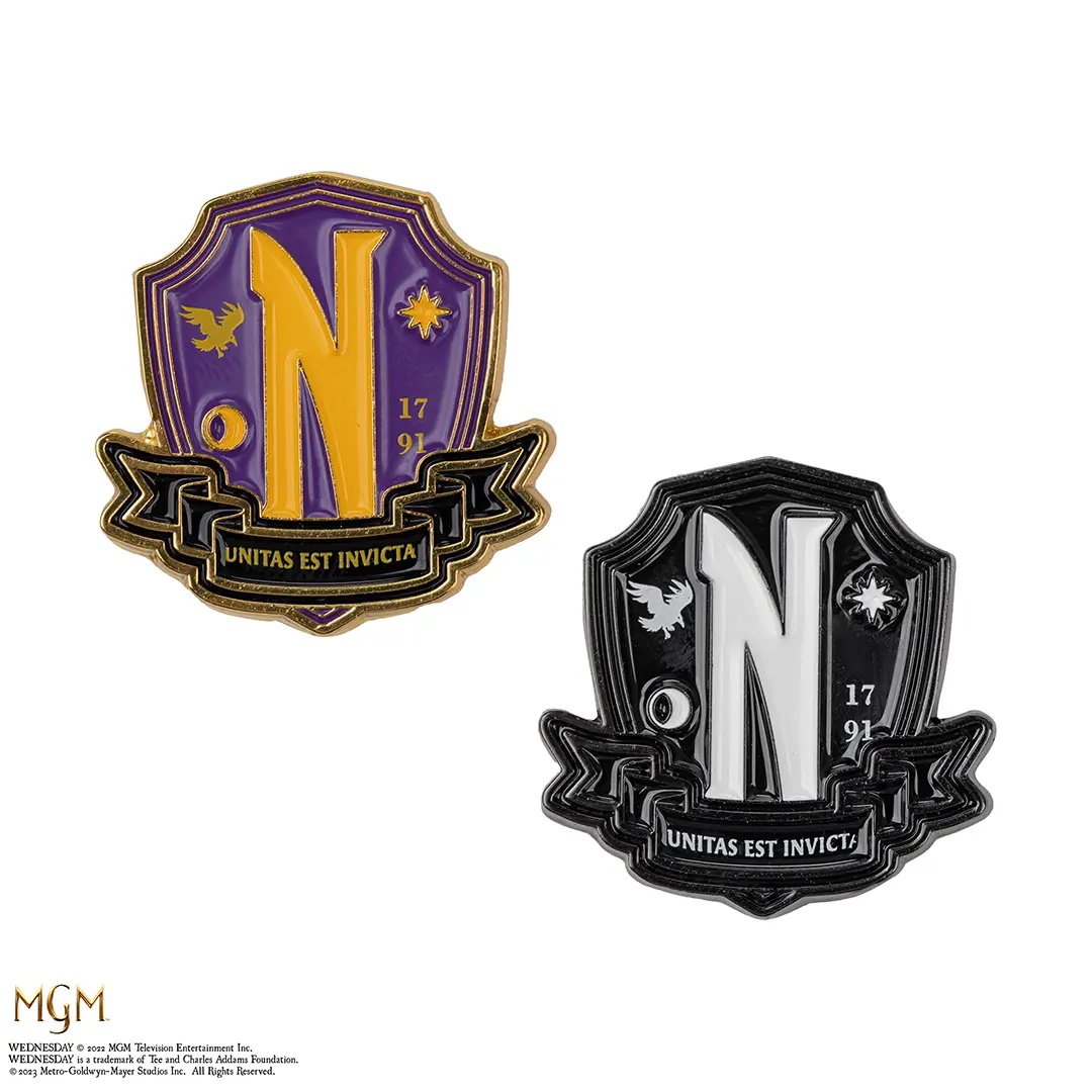Nevermore Pin / Brosch (2st) Wednesday