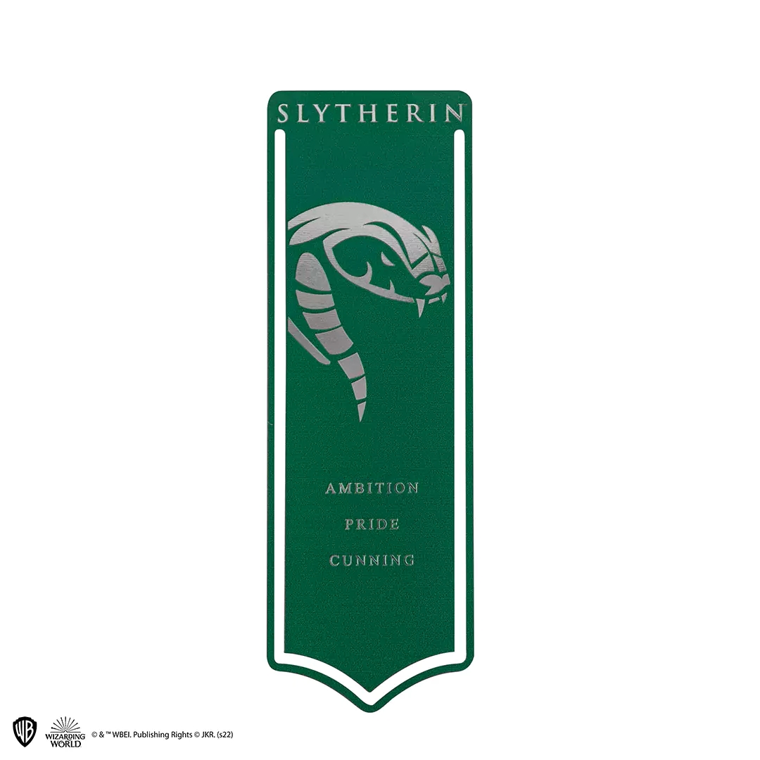 Slytherin Bokmärke i Metall Harry Potter