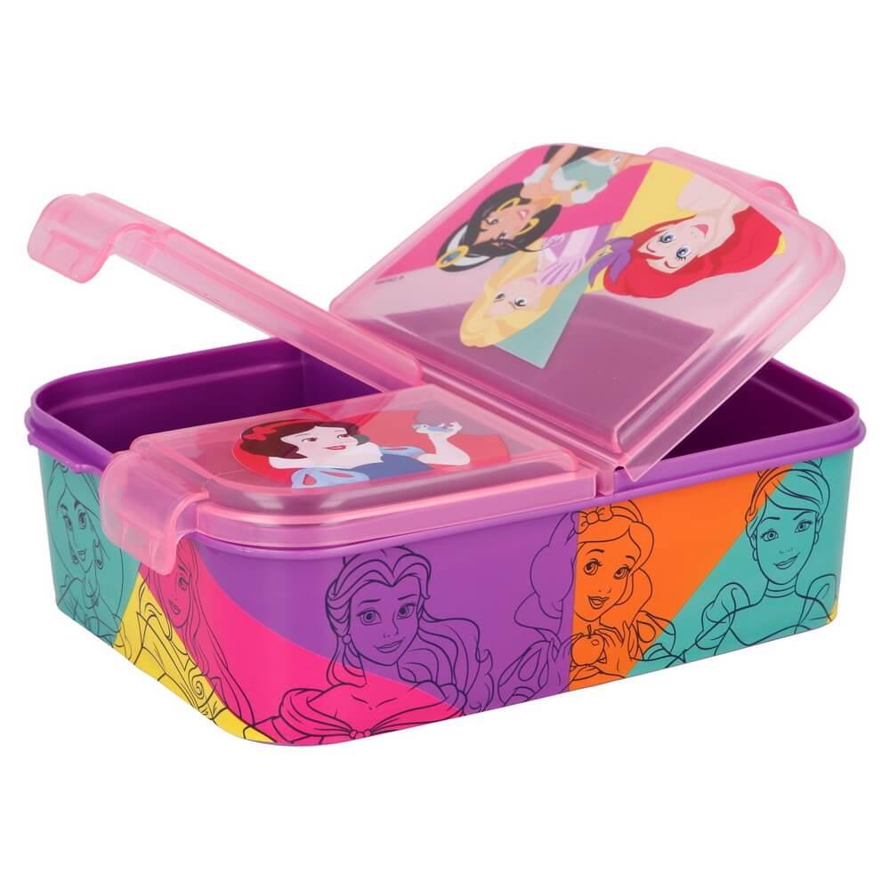 Disney-Prinsessor & Hjältinnor Matlåda med 3 Fack Disney