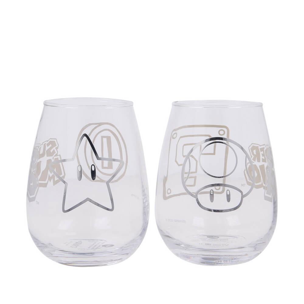 Icons 2-pack Dricksglas 510ml Super Mario Bros.