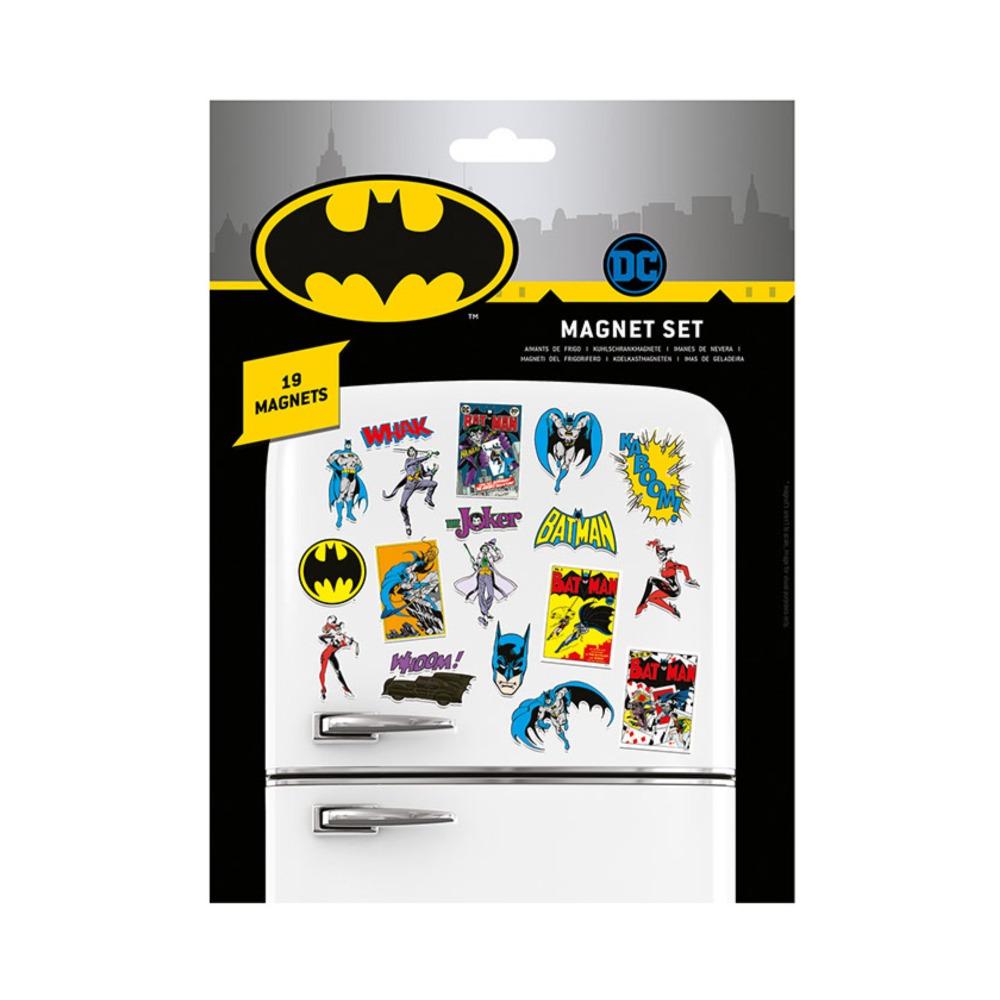 Batman & The Joker Kylskåpsmagneter (19st) Batman