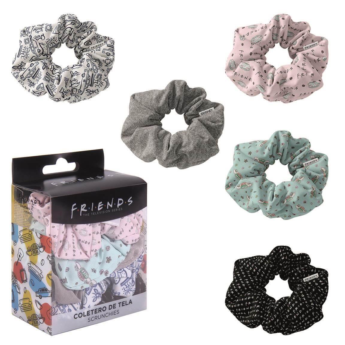 Scrunchie-set (5st) Friends