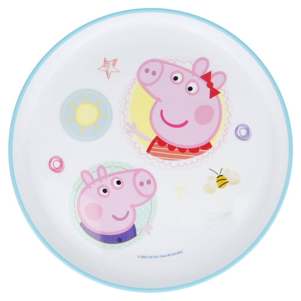 Non-Slip Tallrik Peppa Pig