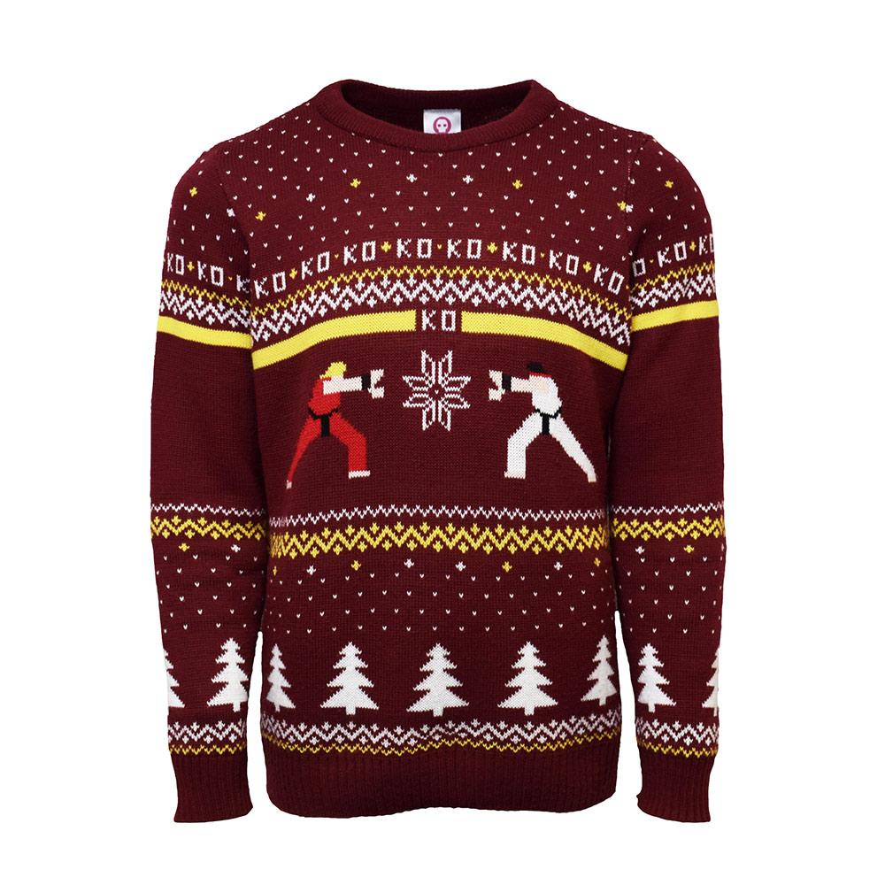 Jultröja - treet Fighter "Ryu & Ken"