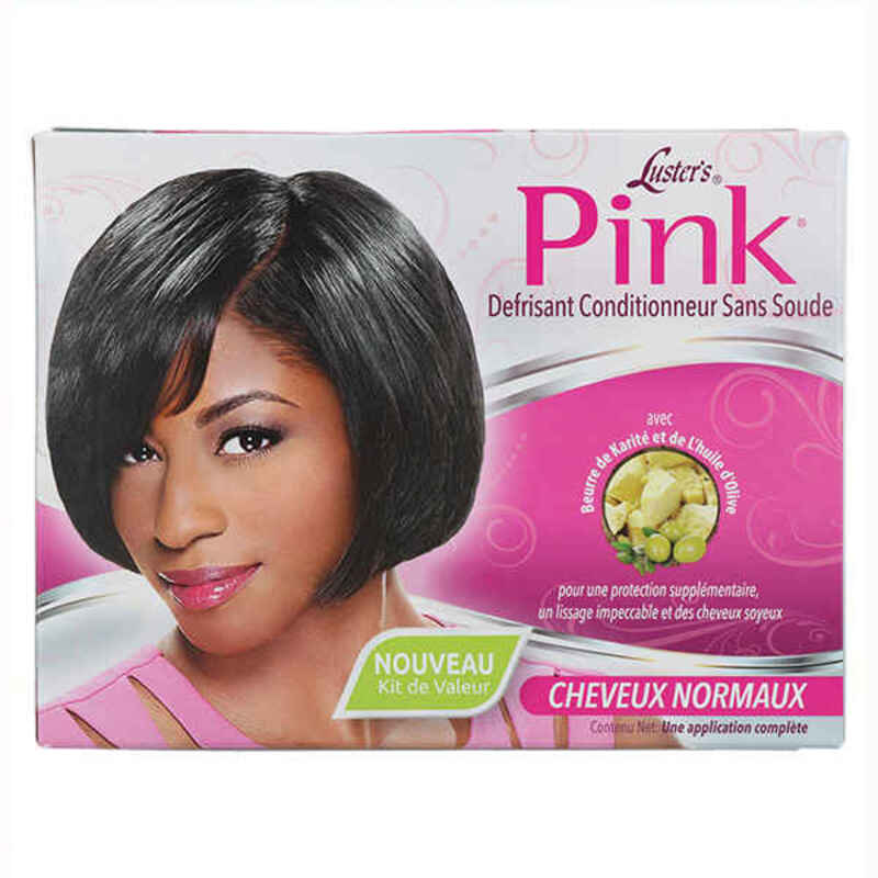 Mjukgörande hårbehandling Luster Pink Relaxer Kit Regular