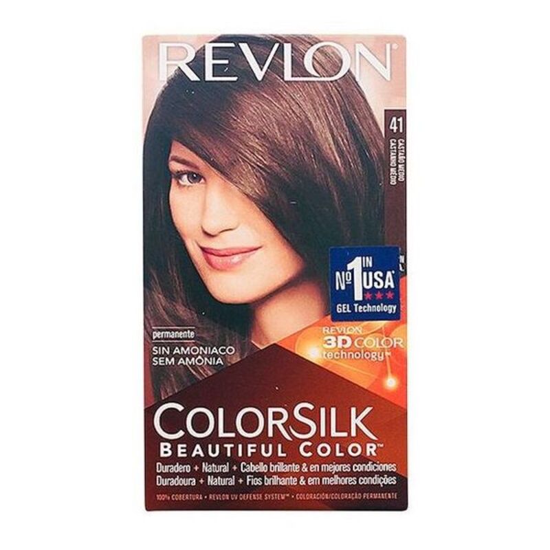 Hårfärg utan ammoniak Colorsilk Revlon Colorsilk (1 antal)