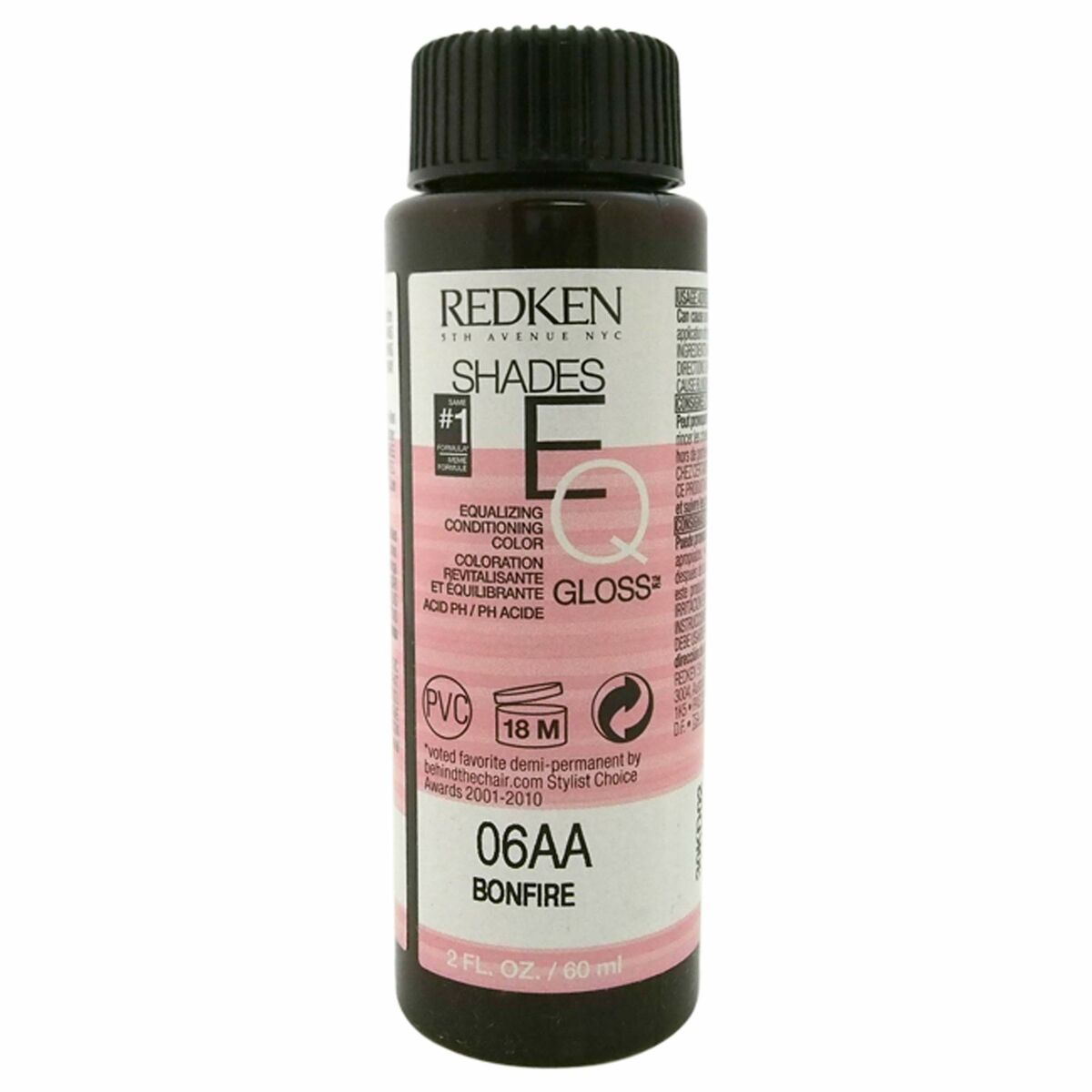 Semipermanent hårfärg Redken Shades EQ 06AA bonfire (3 x 60 ml)