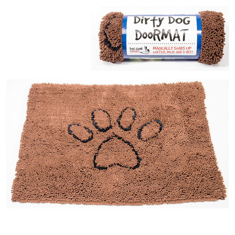 Hund Matta Dog Gone Smart Mikrofiber Brun (89 x 66 cm)
