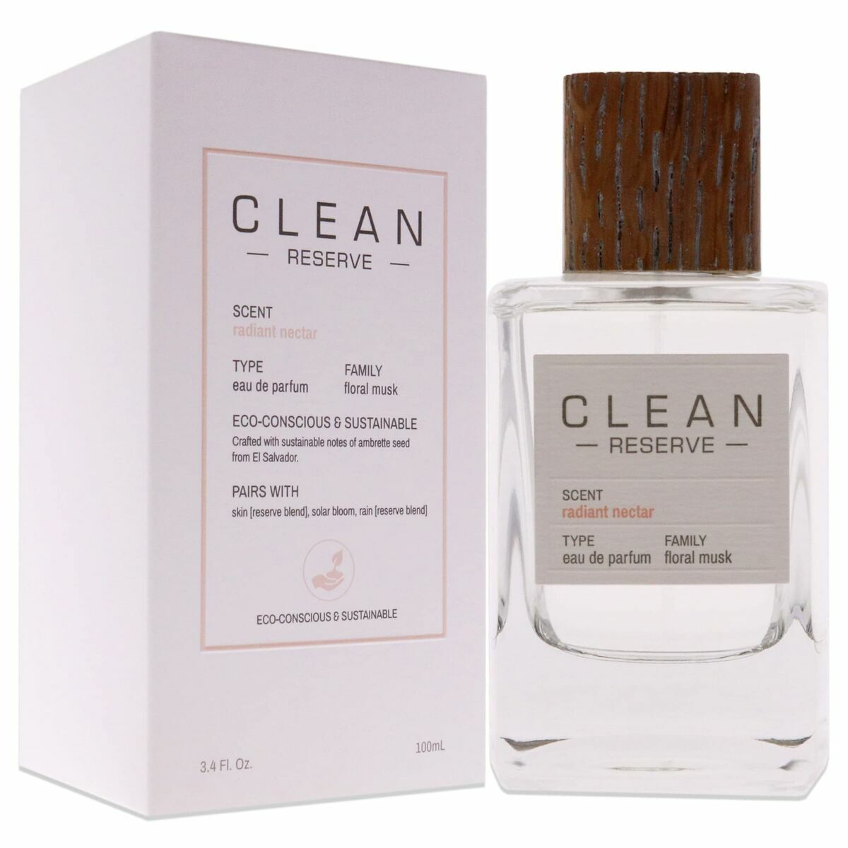 Parfym Damer Clean Radiant Nectar EDP 100 ml