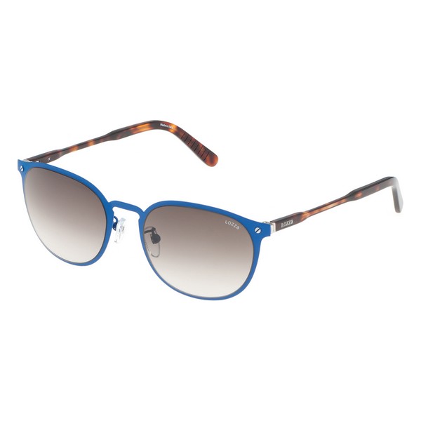 Unisexsolglasögon Lozza SL2234M530RD5 Blå Ø 53 mm