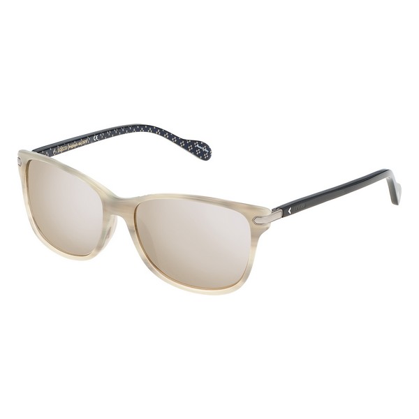Unisexsolglasögon Lozza SL4037M571F9G Brun ø 57 mm