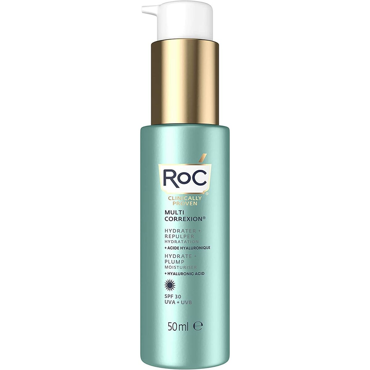 Fuktgivande ansiktskräm Roc Spf 30 (50 ml)