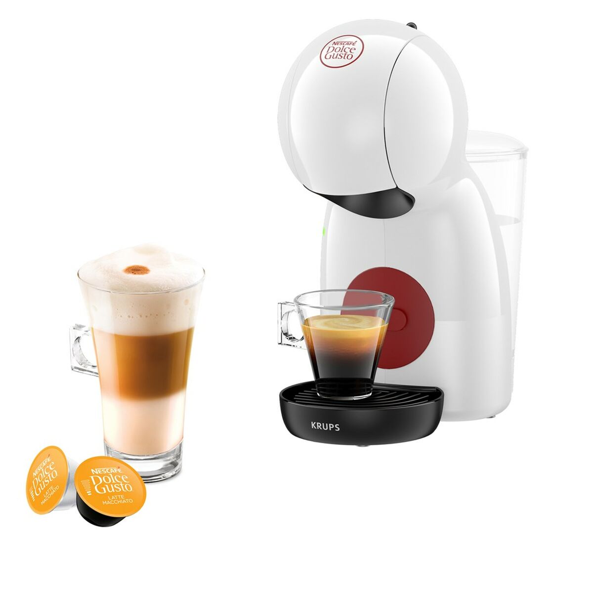 Kaffekapslar Krups KP1A3110 Vit 1600 W 15 bar 0,8 L