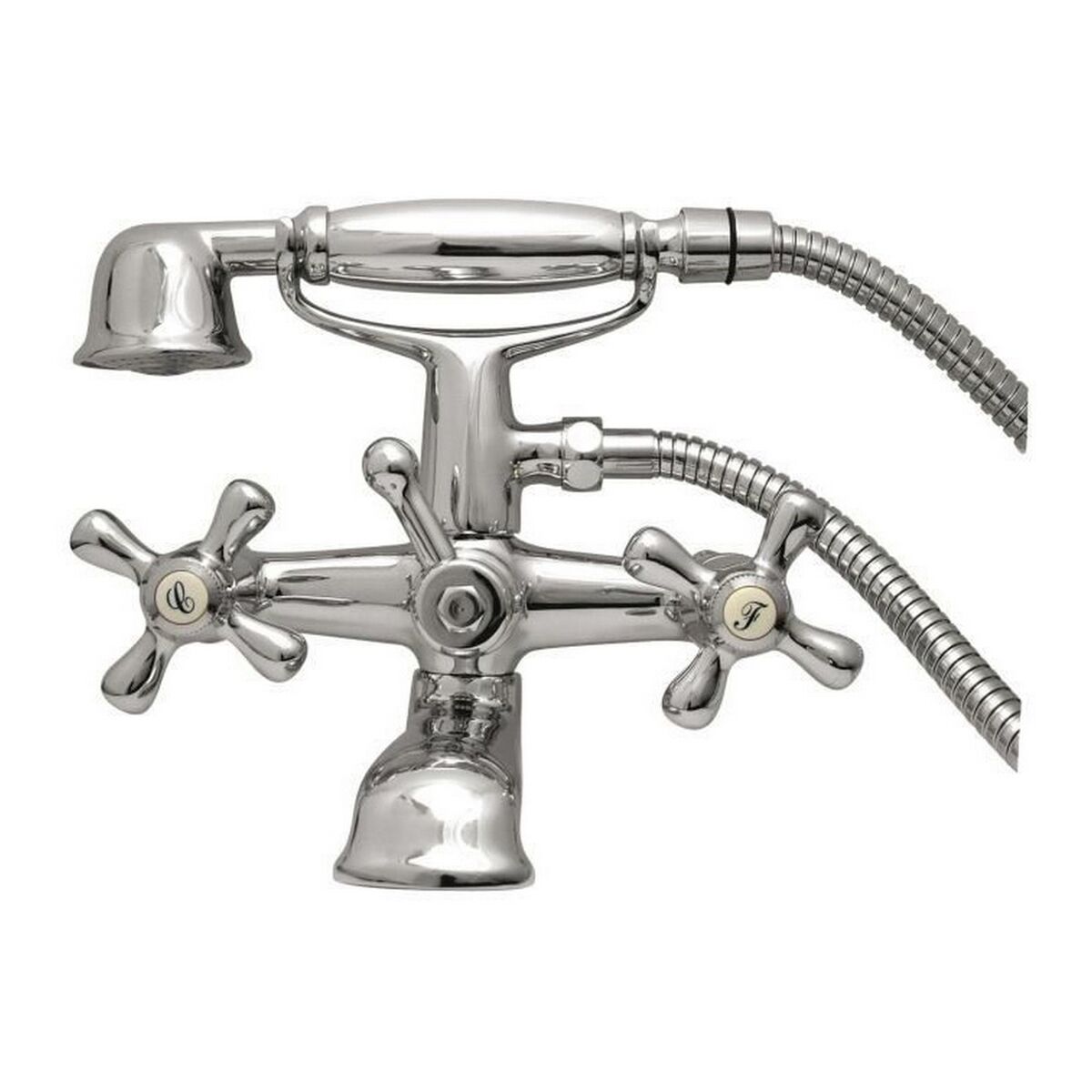 Duschpelare Rousseau Beverley Tvättställsblandare Metall Mässing 15 cm
