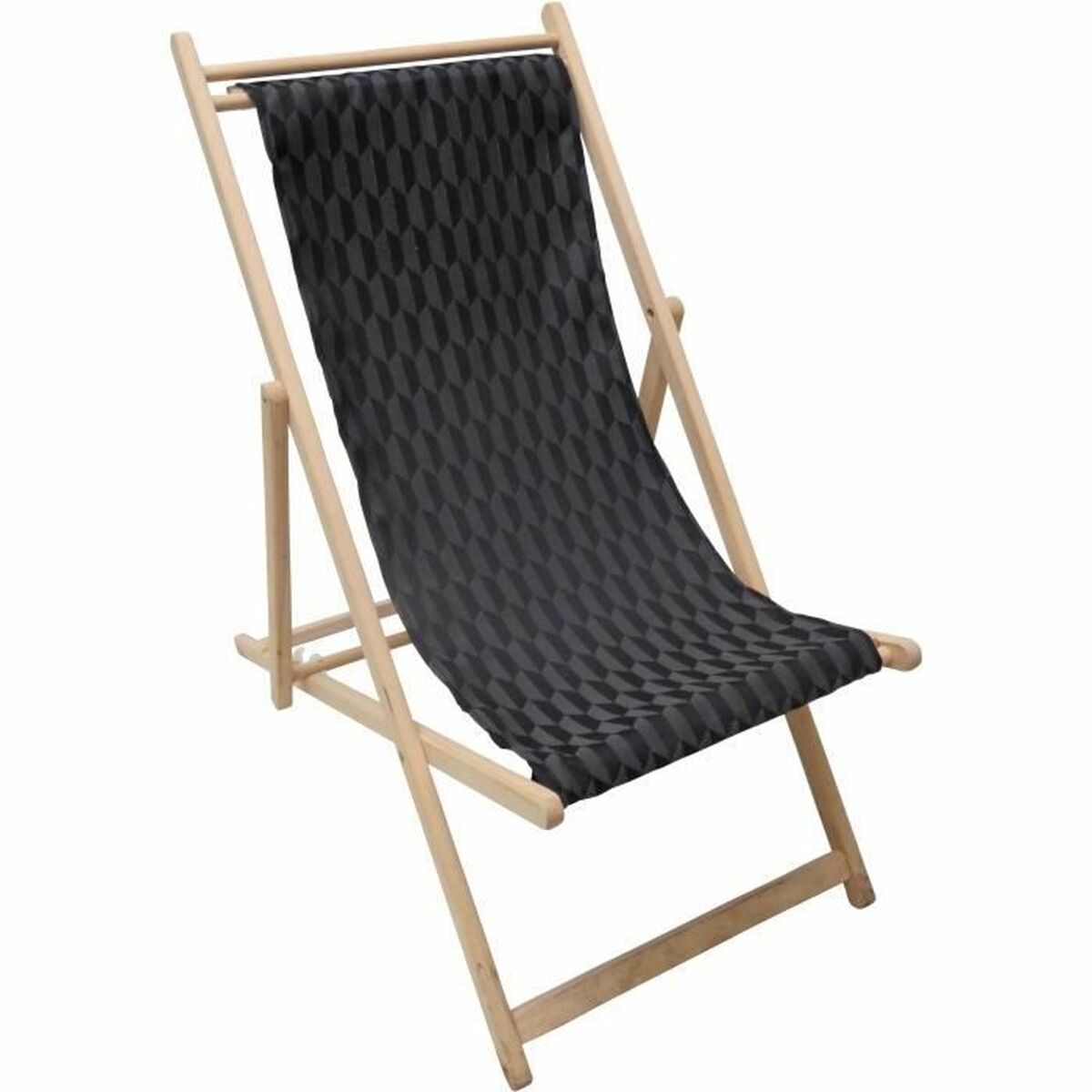 Edények Jardin Prive Svart Geometrisk 132 x 55 x 35 cm bokträ