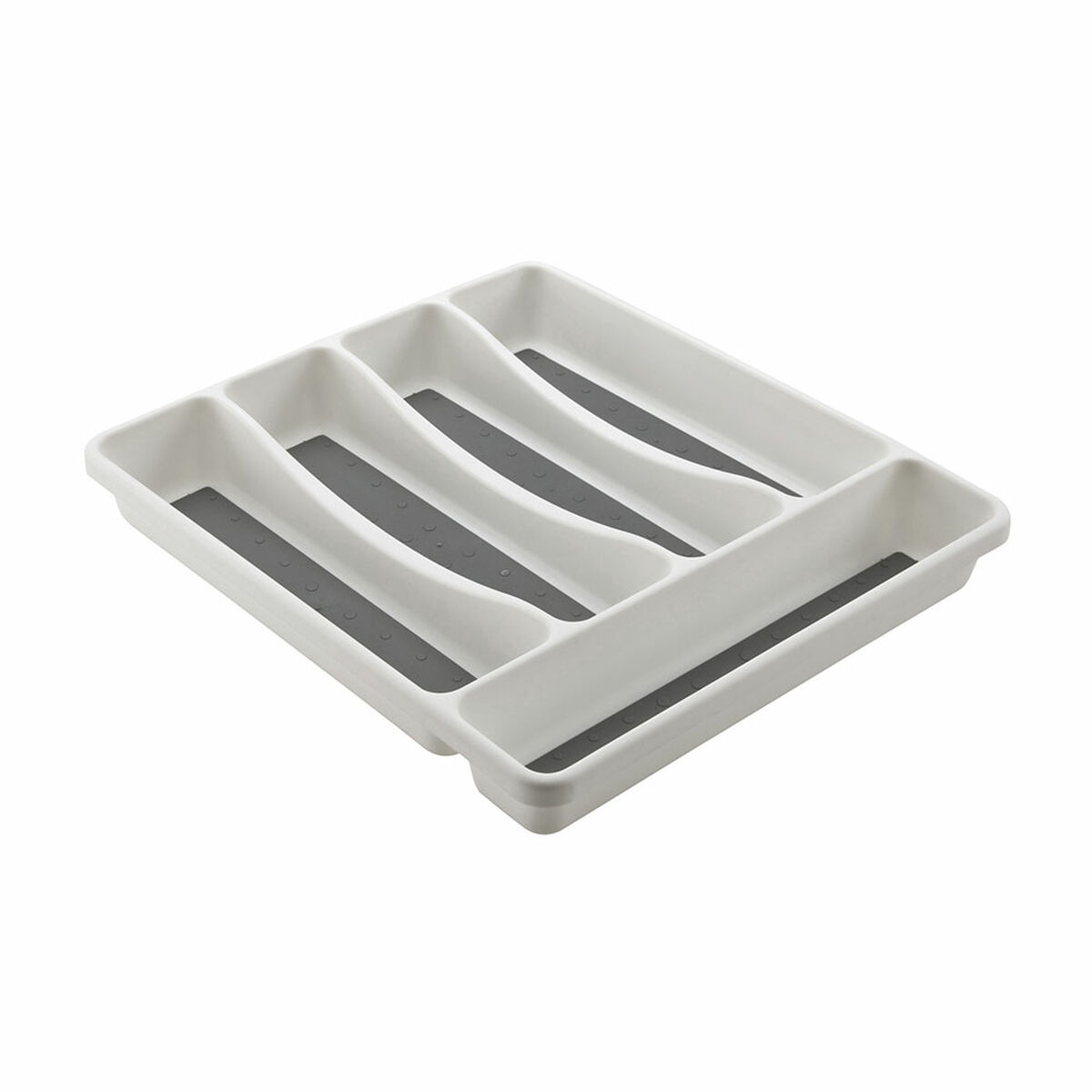 Besticks-sortering Mondex Space System polypropen 33 x 29,3 x 4,5 cm Vit