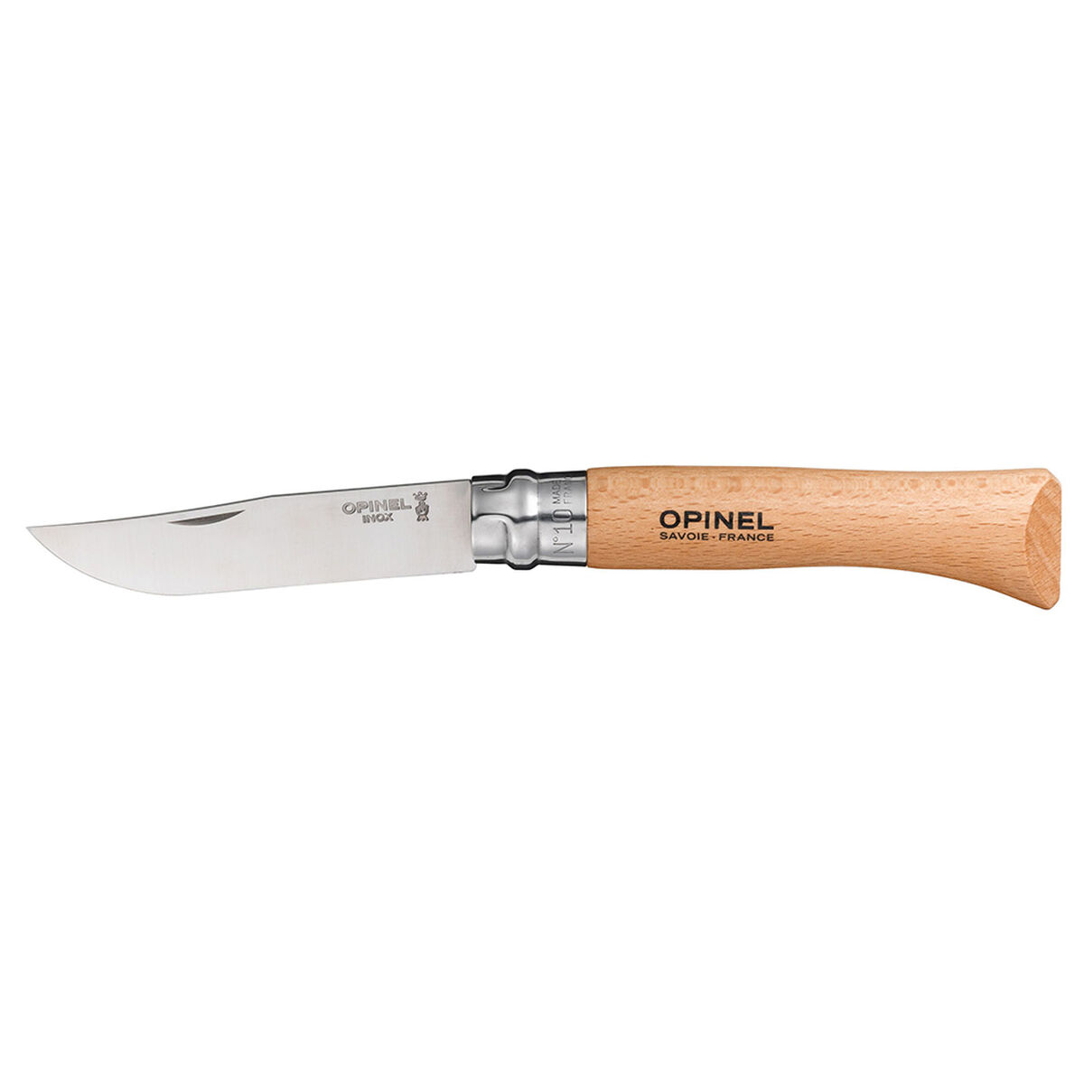 Pennkniv Opinel Nº10 Rostfritt stål bokträ 10 cm