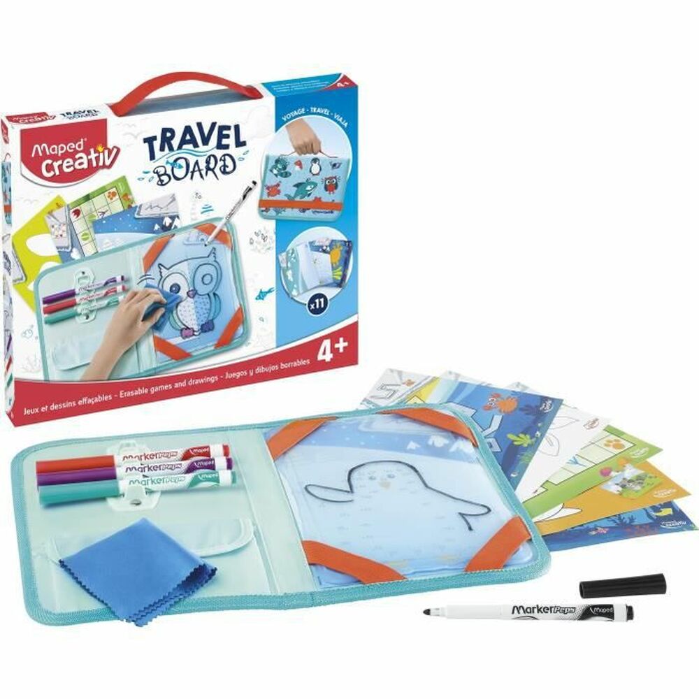 Ritningsset Maped Travel Board 18 Delar