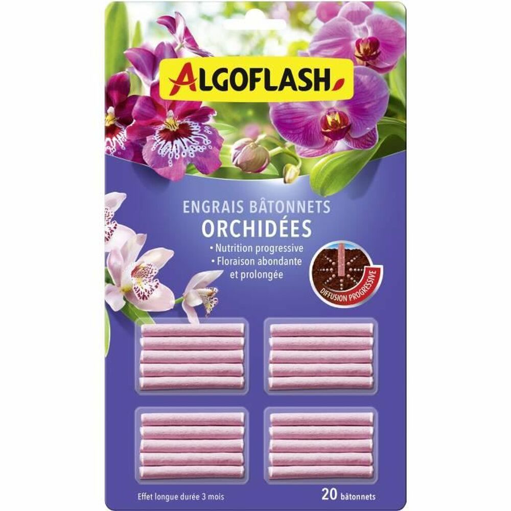 Växtgödsel Algoflash Orchid 20 antal