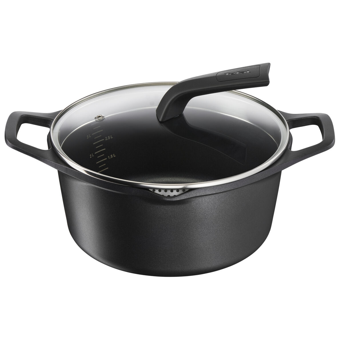 Ugnsplåt Tefal E2494644 Svart Smitt aluminium Rund Ø 24 cm