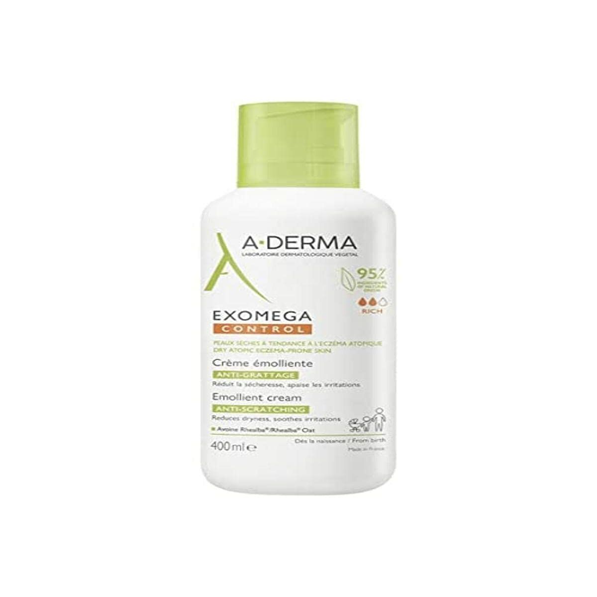 Reparerande kräm Baby A-Derma Exomega Control 400 ml
