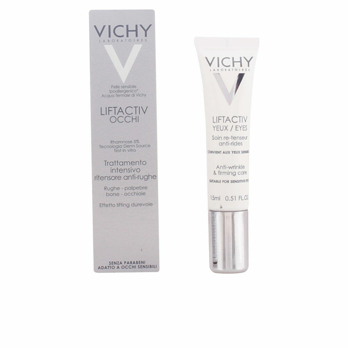 Anti-Ageing kräm för ögonpartiet Vichy 2525114 15 ml Mot rynkor