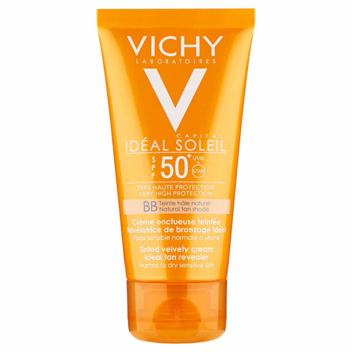 Solskydd med färg Vichy Kräm Spf 50 50 ml
